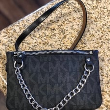 Michael Kors leather fanny pack belt bag