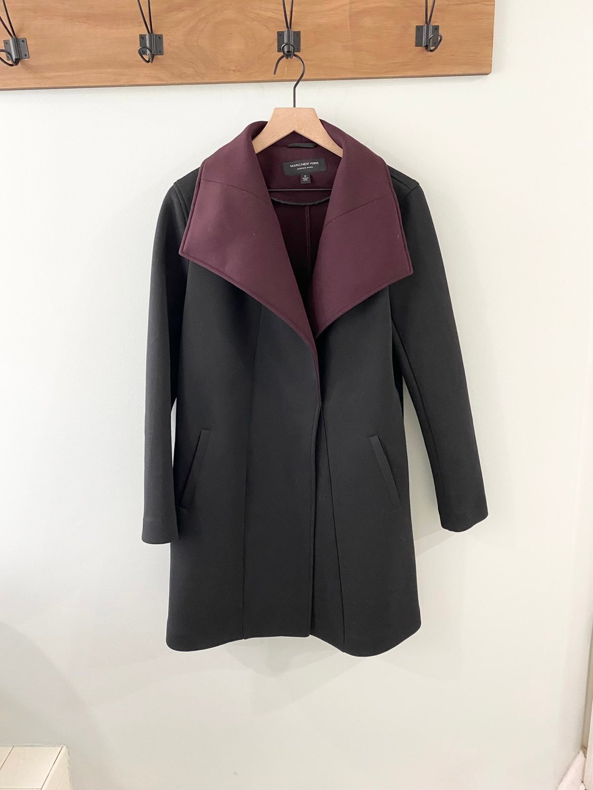 Marc New York Andrew Marc Long Jacket Size Medium, Like New