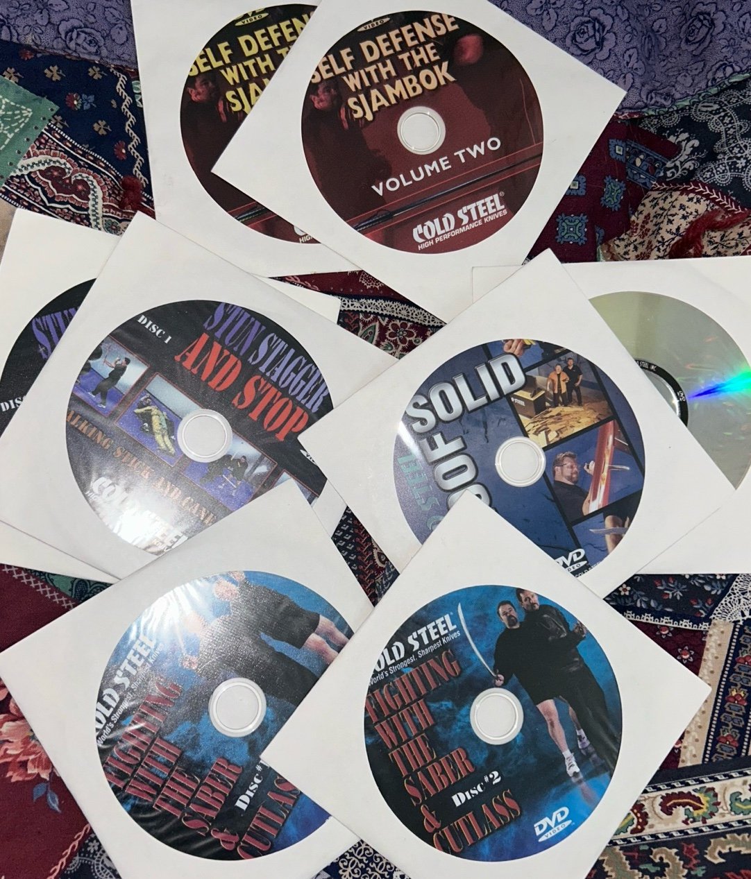 Ron Balickis COLD STEEL High Performance Knives DVDS