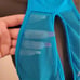 Blue two piece dancer outfits