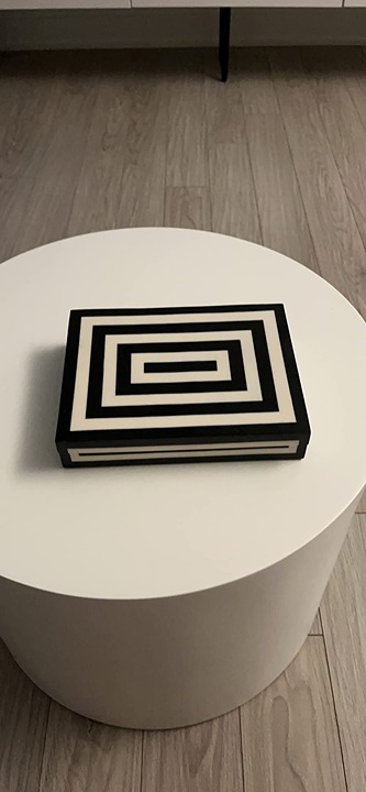 Handmade Concentric Collection Decorative Jewelry Box Organizer 6x8x1.5