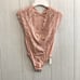 We Are HAH Lady Like Bodysuit Copper Rose Lace V-Neck Size XS NWT