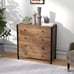 4-Drawer Dresser Modern Chest of Drawers Wooden Storage Dresser Oak