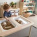 ❗COMPLETE SET❗IKEA Flisat table/bins/lids