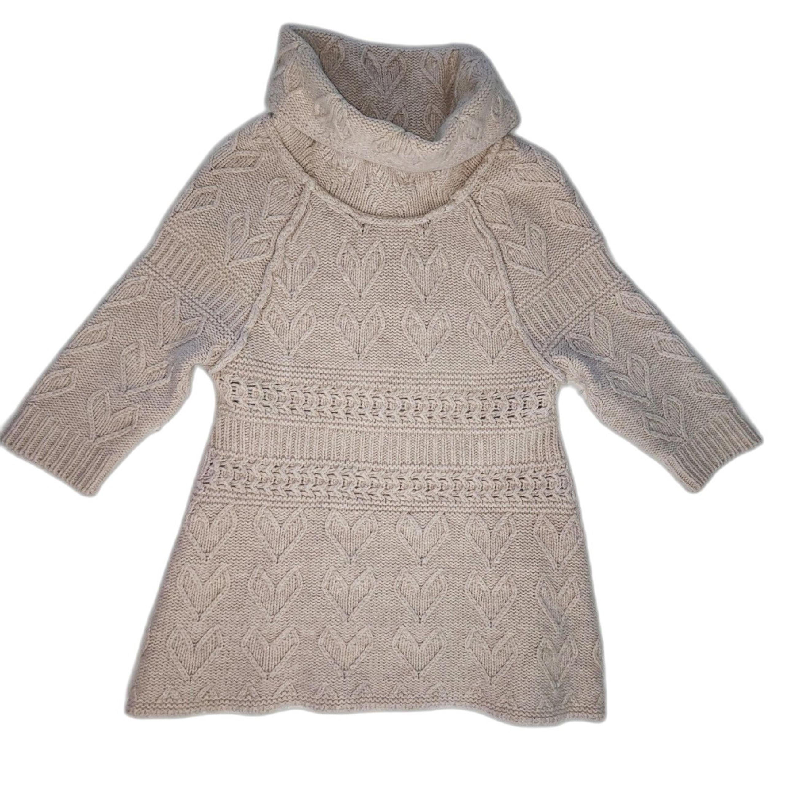 Anthropologie Sleeping on Snow Wool Angora Blend Cable Knit Sweater Sz XS