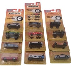 Lot of 13 Vintage 1990-1993 MATCHBOX Cars New on Card - CORVETTE / PORSCHE +