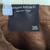 Banana Republic Women's High Rise Flared Pants In Brown Size 35 NWT