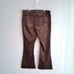 Banana Republic Women's High Rise Flared Pants In Brown Size 35 NWT