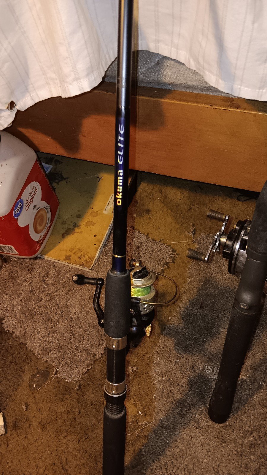 New okuma fishing rod and reel