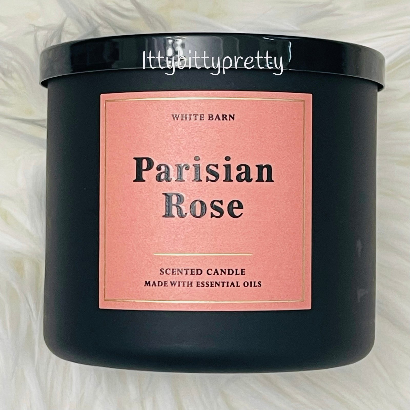 Brand new Bath & Body Works 3 Wick Candle Parisian Rose