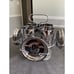 Vtg Kimiko Guardian MCM Glassware Silver Accents-4 HiBall Glasses Coasters Caddy