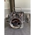 Vtg Kimiko Guardian MCM Glassware Silver Accents-4 HiBall Glasses Coasters Caddy