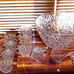 (26pc) 1950s Anchor Hocking Punch Set w/Ladle & Recipe Booklet