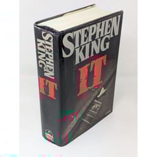 IT by Stephen King Viking First Edition 1st Printing Hardcover DJ VTG True 1986