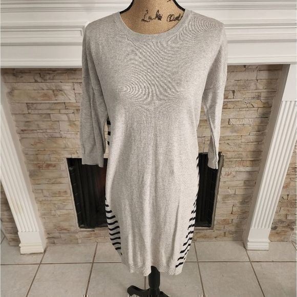 Boden striped comfy stretch dress size 6