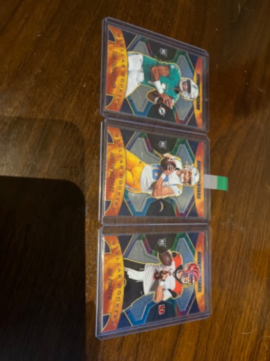 Stellar Rookies Lot Herbert, Tua, Burrow