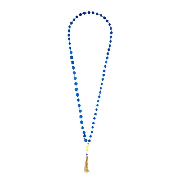 ROSANTICA Beads Tassel Handcrafted Long Lariat Necklace