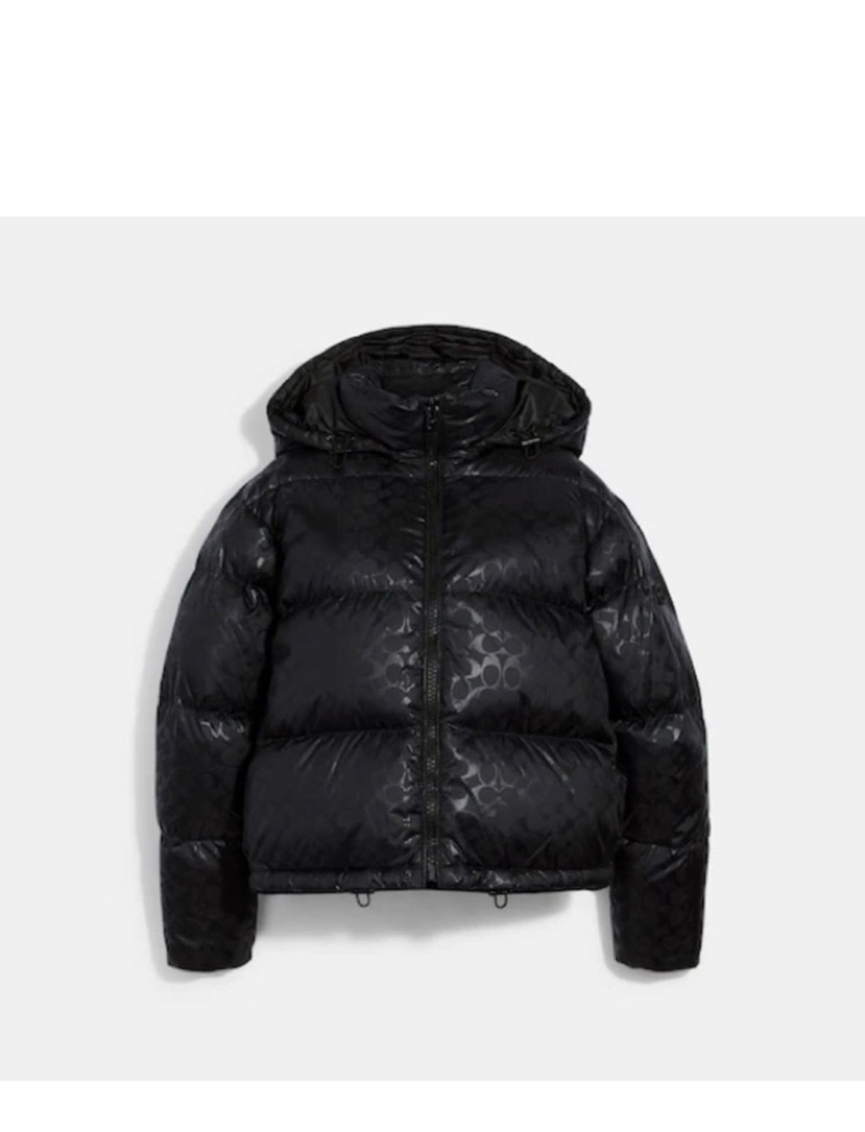 Coach puffer jacket xs
