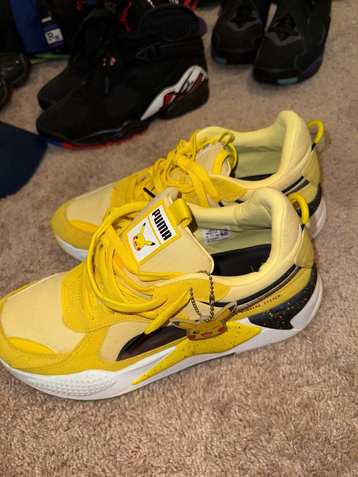 Puma x Pokémon x rs-x pikachu sneakers