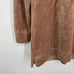 Z Supply Women’s Margot Velour Hooded Pullover Mini Dress In Tan Size L
