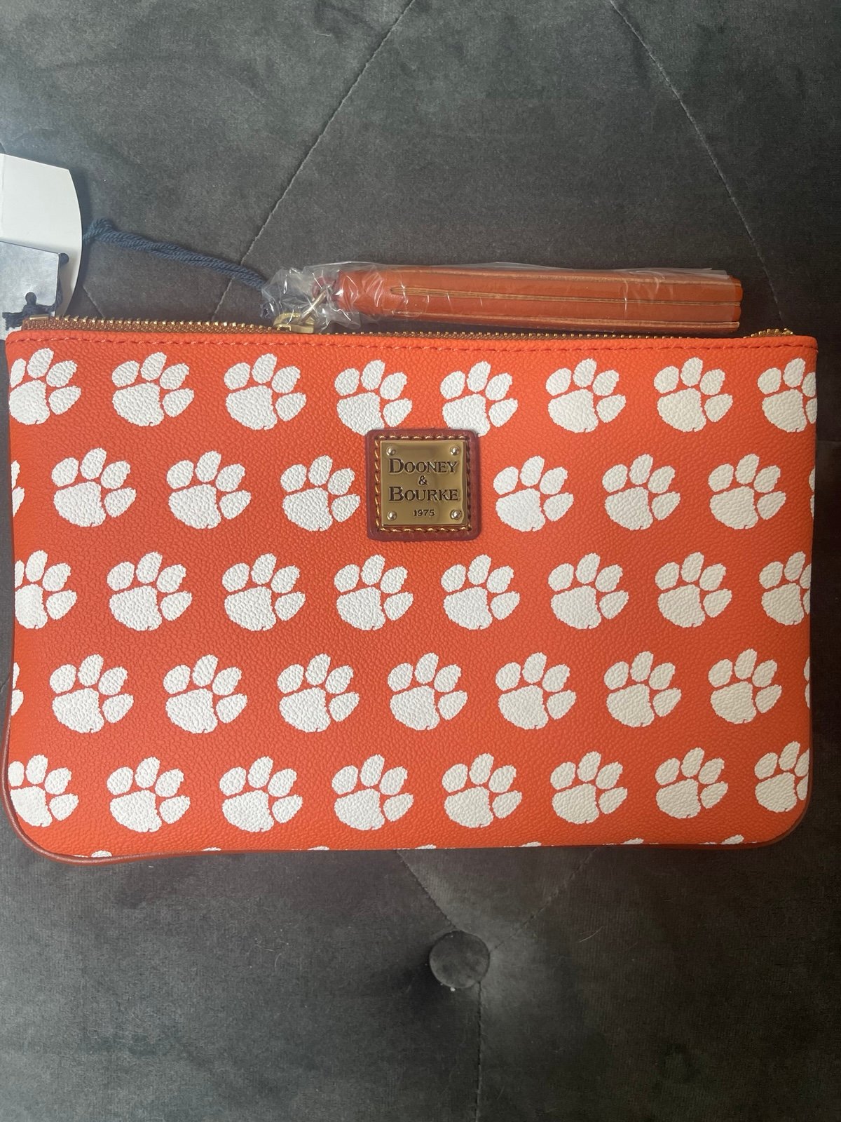Dooney and Bourke Clemson University wristlet