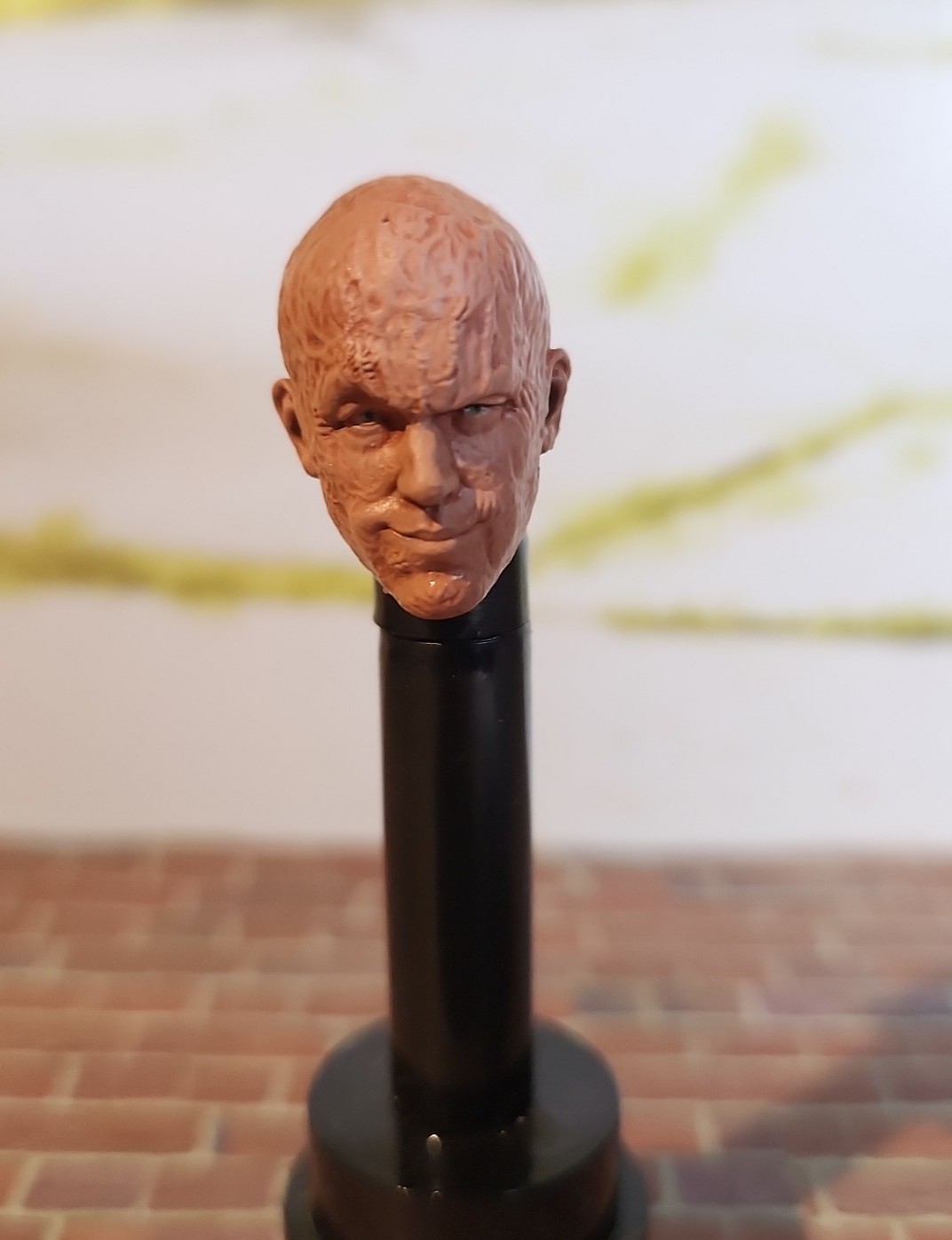 1/12 Scale CUSTOM Painted Deadpool WADE WILSON No Mask Head 6 Marvel Legends