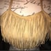 Wilsons leather halter top with tassels