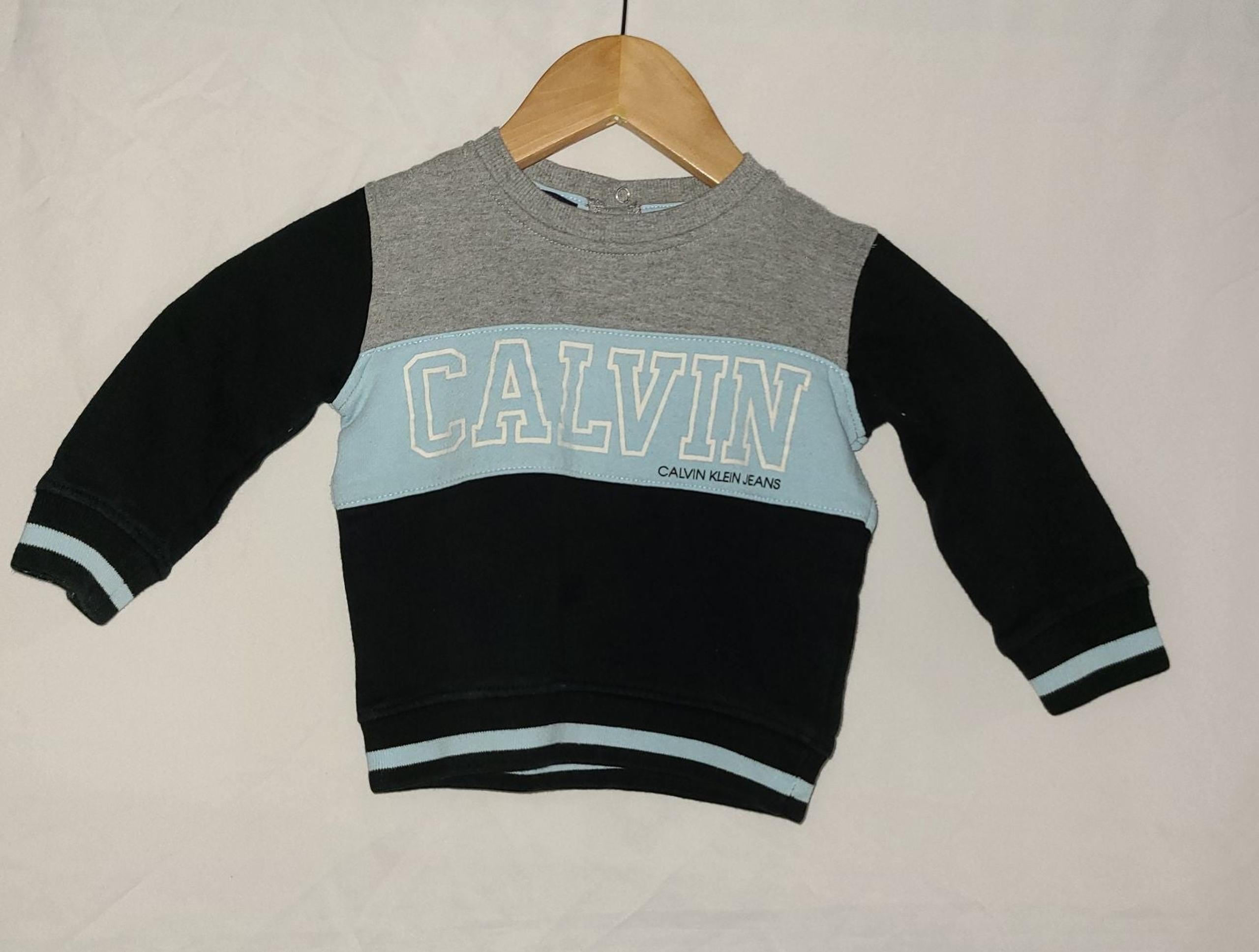 Calvin Klein TODDLER Sweater Black / Blu
