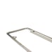 BRAND NEW UNIVERSAL 2PCS LEXUS METAL CARBON FIBER STYLE LICENSE PLATE FRAME