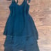 R & K Originals Black Sleeveless Dress Size 14