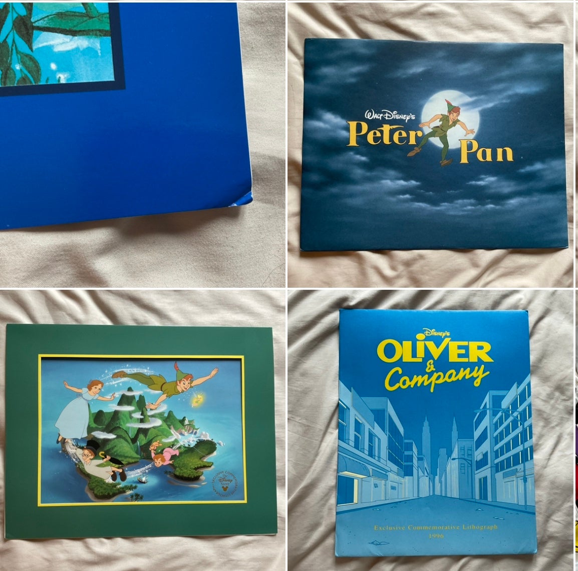 Lot of Disney Commemorative Lithographs