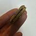 Signed Miriam Haskell faux sapphire crystal brooch