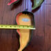 Eggplant shaped Serving Trays bowl Platters Set Of 3 Hand Paint Ceramic New