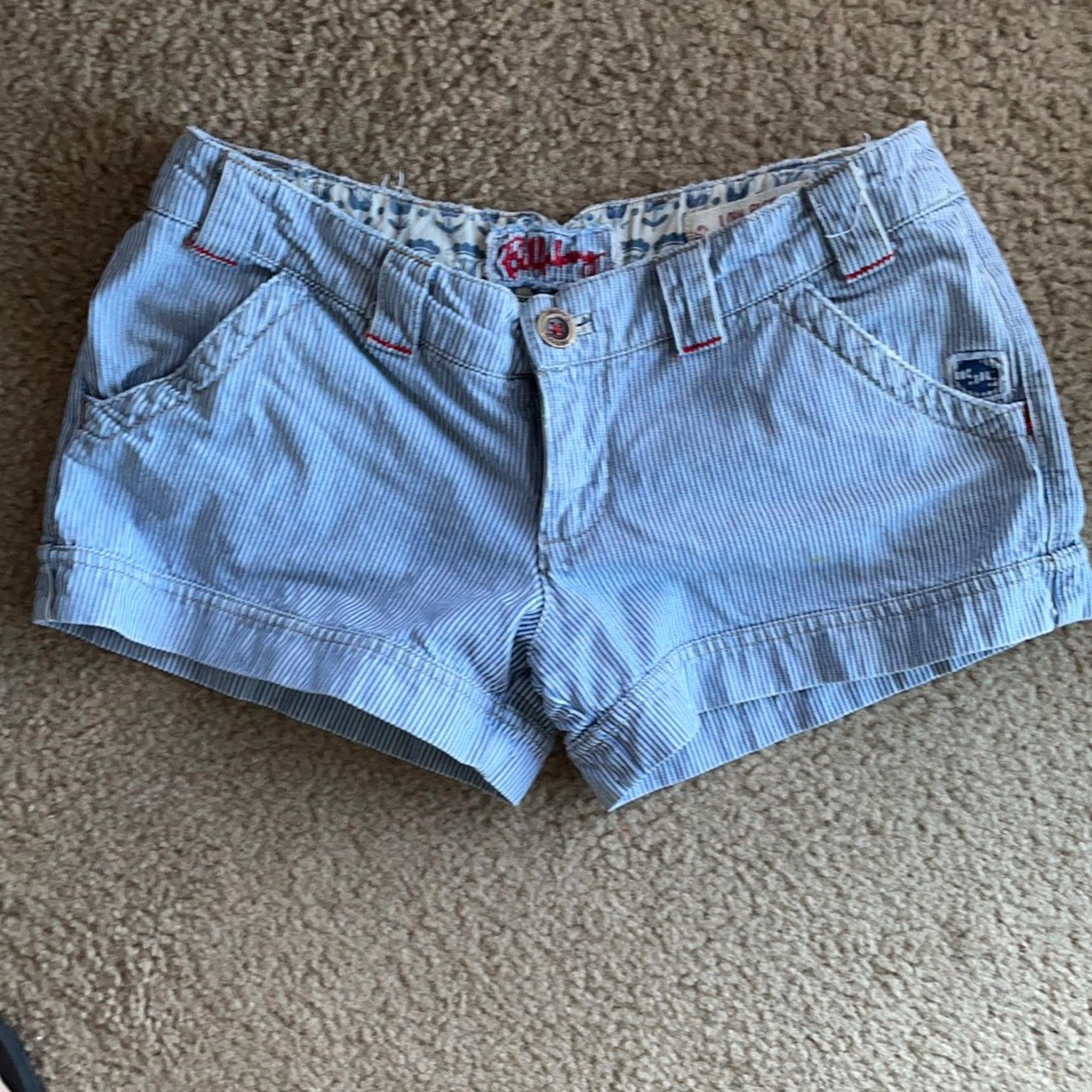 Billabong low rise striped denim short 7