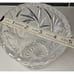Stunning ABP Heavy Cut Glass Ice Bucket with Handles & Pinwheel Design