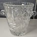 Stunning ABP Heavy Cut Glass Ice Bucket with Handles & Pinwheel Design