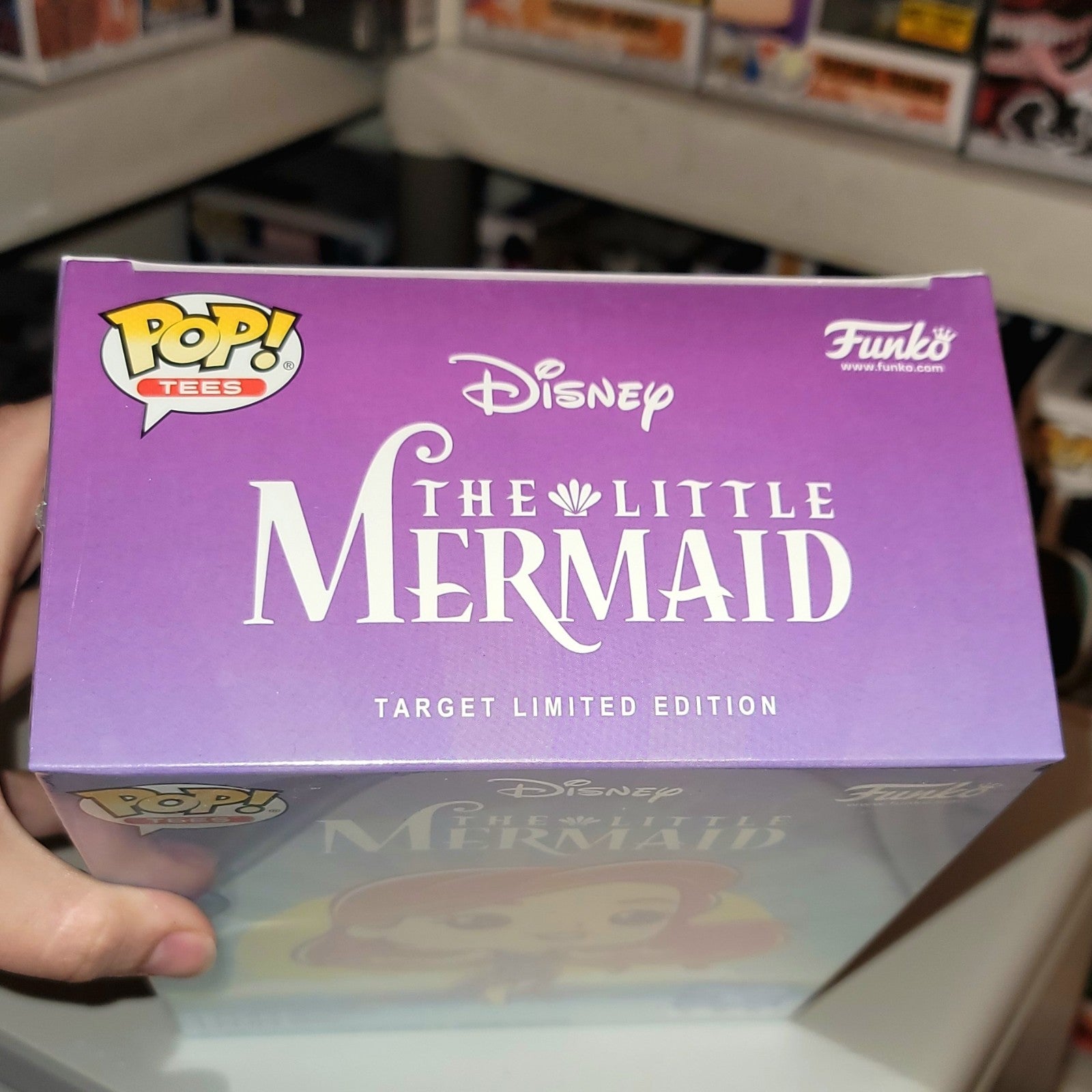 Shops Funko Pop & Tee XL Diamond Collection Ariel The Little Mermaid Target Excl