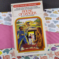 Vintage 1982 1st Printing Choose Your Own Adventure House of Danger Softcover
