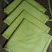 Vintage Retro 1970s Placemats and Napkins set of 4 Brown and Yellow Floral Oval