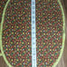 Vintage Retro 1970s Placemats and Napkins set of 4 Brown and Yellow Floral Oval