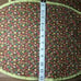 Vintage Retro 1970s Placemats and Napkins set of 4 Brown and Yellow Floral Oval