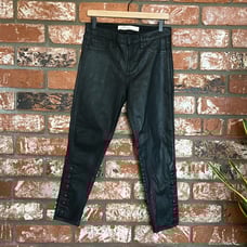 Black demin leggings