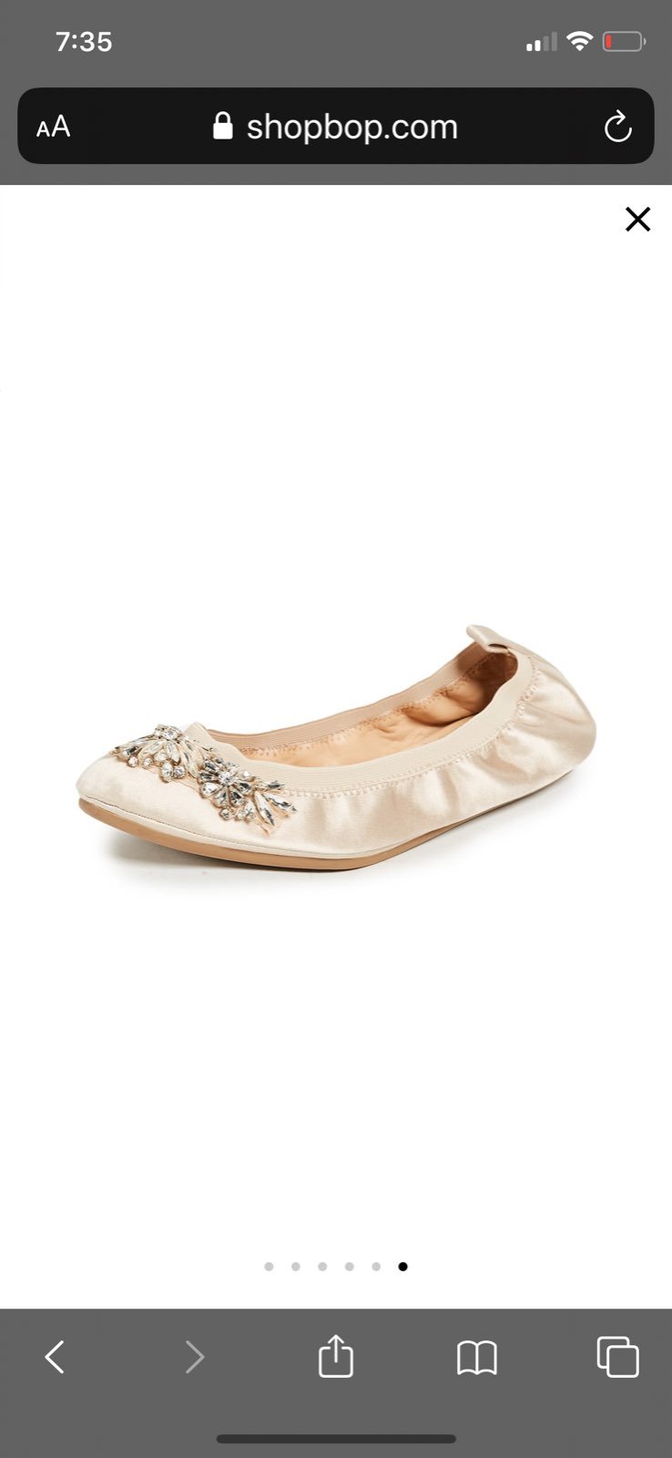 Badgley Mischka Sasha Ballet Flats