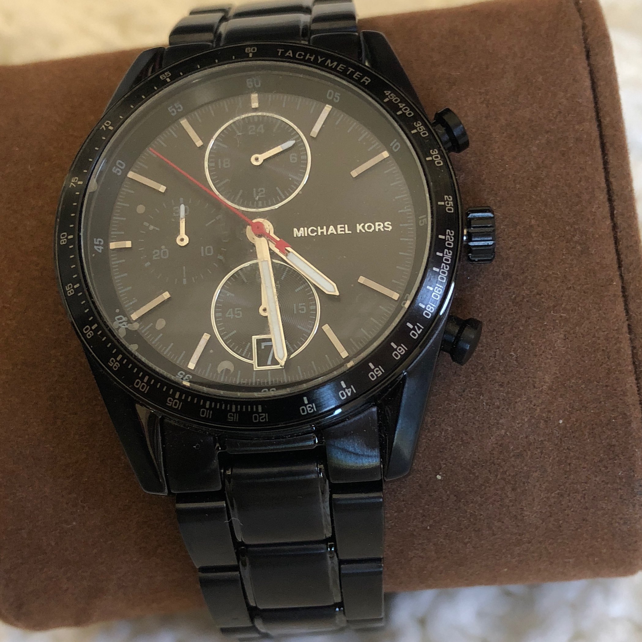 New Michael Kors Watch Mk8386 Black 275