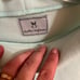 Dudley Stephens Vello Fleece Cobble Hill Turtleneck in Mint Green