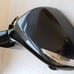 Dark Gray LH driver side door mirror w/ BSM + Camera. OEM for 2019-2020 Santa Fe