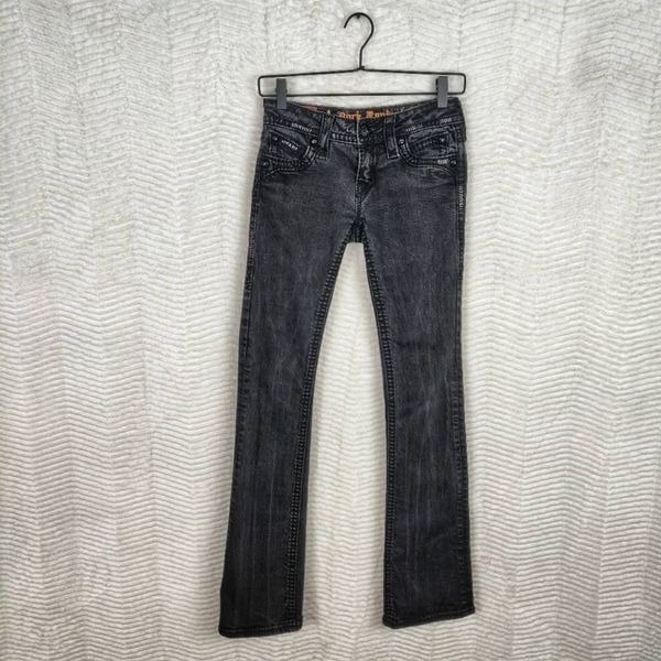 RR Embellished Luna Bootcut Jeans Sz 25