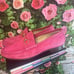 Gucci Pink Jordaan Loafers