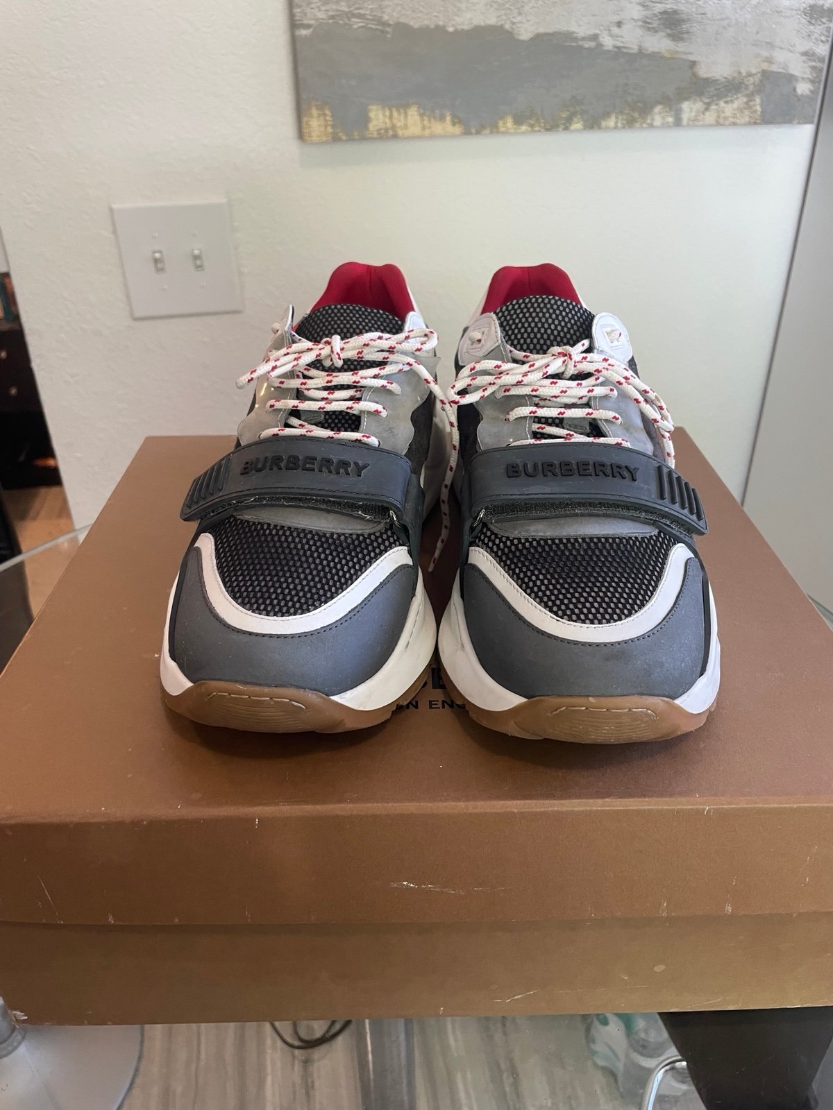 Burberry Ramsey Suede Leather