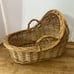 Moses Wicker Basket Bassinet 16” Long
